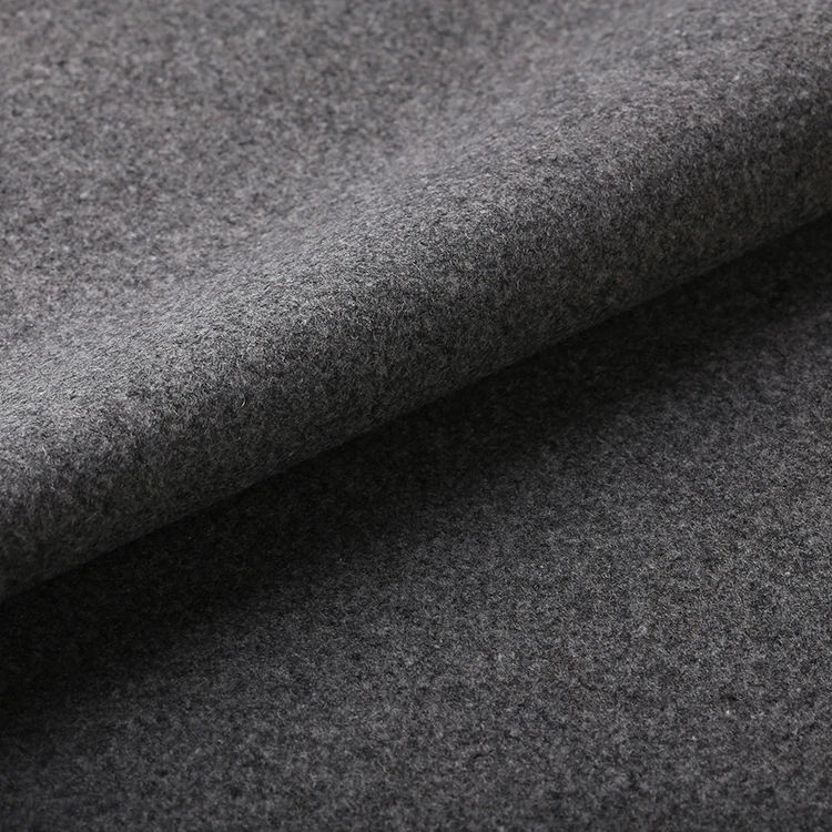 Fashion mens wool fabric melton jacket for men