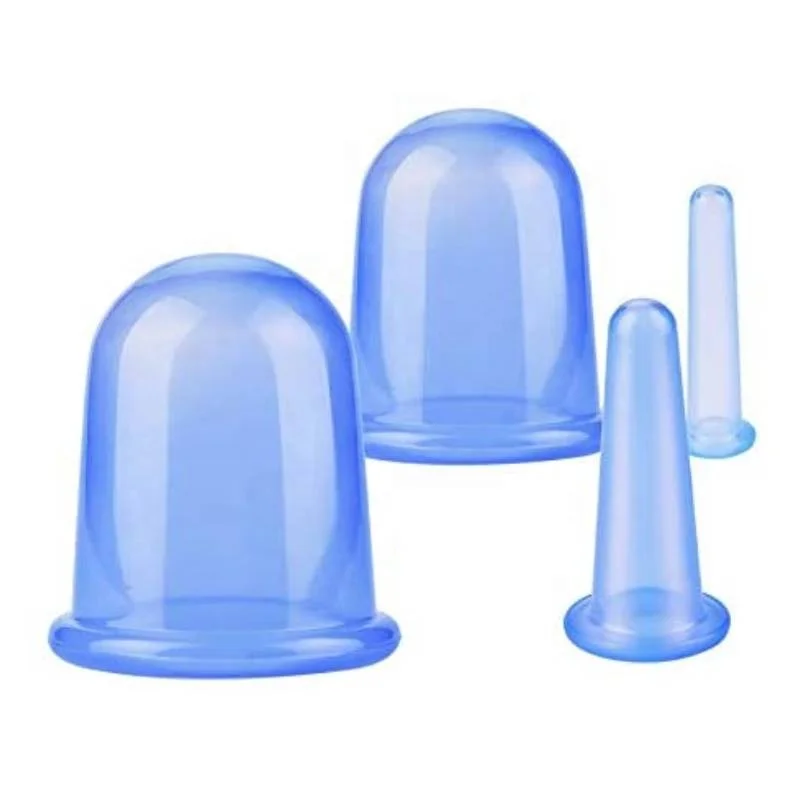 
OEM Chinese Anti Cellulite Massage Cupping Manuel Therapy Massage Sets Silicone Vacuum Suction Cupping Cups 