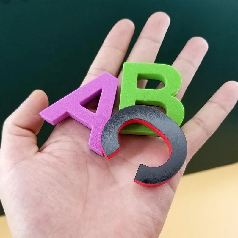 115 Magnetic Letters Numbers Alphabet Learning Magnets Number Magnet For Fridge Foam Letter Magnets ABC toy for Kids