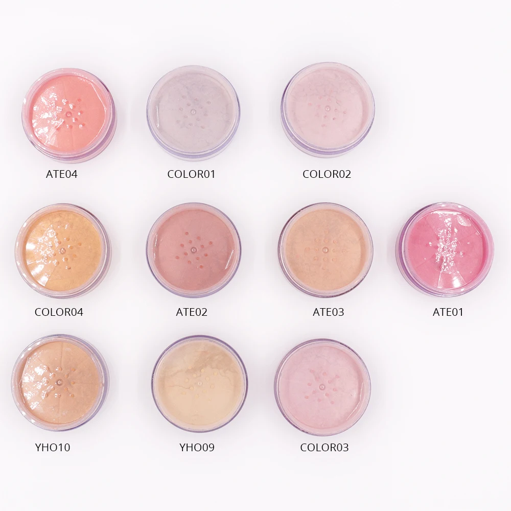 New Fashion Private Label Loose Powder 6 colors loose powder pigment face