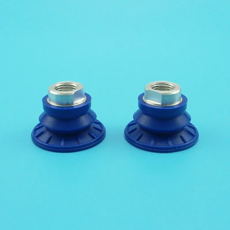 NBR Blue bellows vacuum suction cup SAB 30 NBR-60 G1/4-IG for steel plate