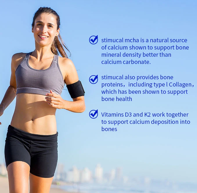 Customized OEM supplement the elderly production of calcium strengthening bone health exercise micronutrient capsules