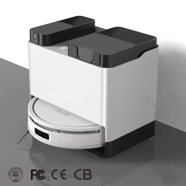 OEM ODM  Robot Aspirador Multifuncional 5000Pa Robot Vacuum And Mop Cleaner With Self Cleaning