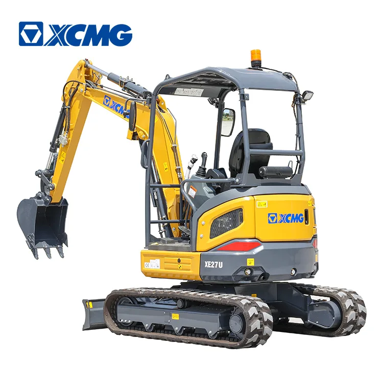 XCMG Official Factory Manufacturer 2.7 ton Mini Excavator  XE27U for Sale
