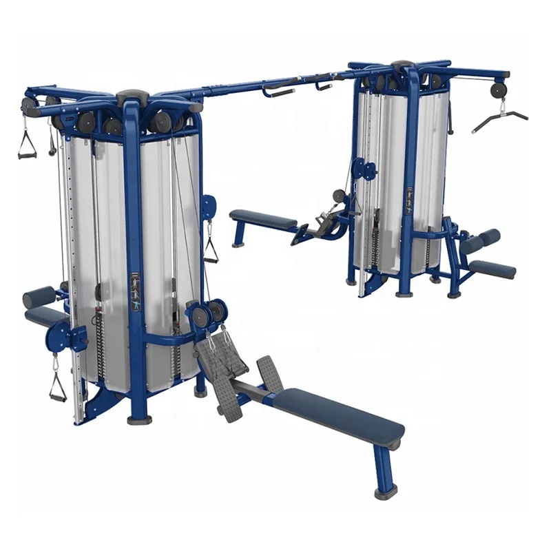 Коммерческий домашний многофункциональный тренажерный зал многофункциональная станция для спортзала Multi Jungle 8 станций спортивное оборудование помещений