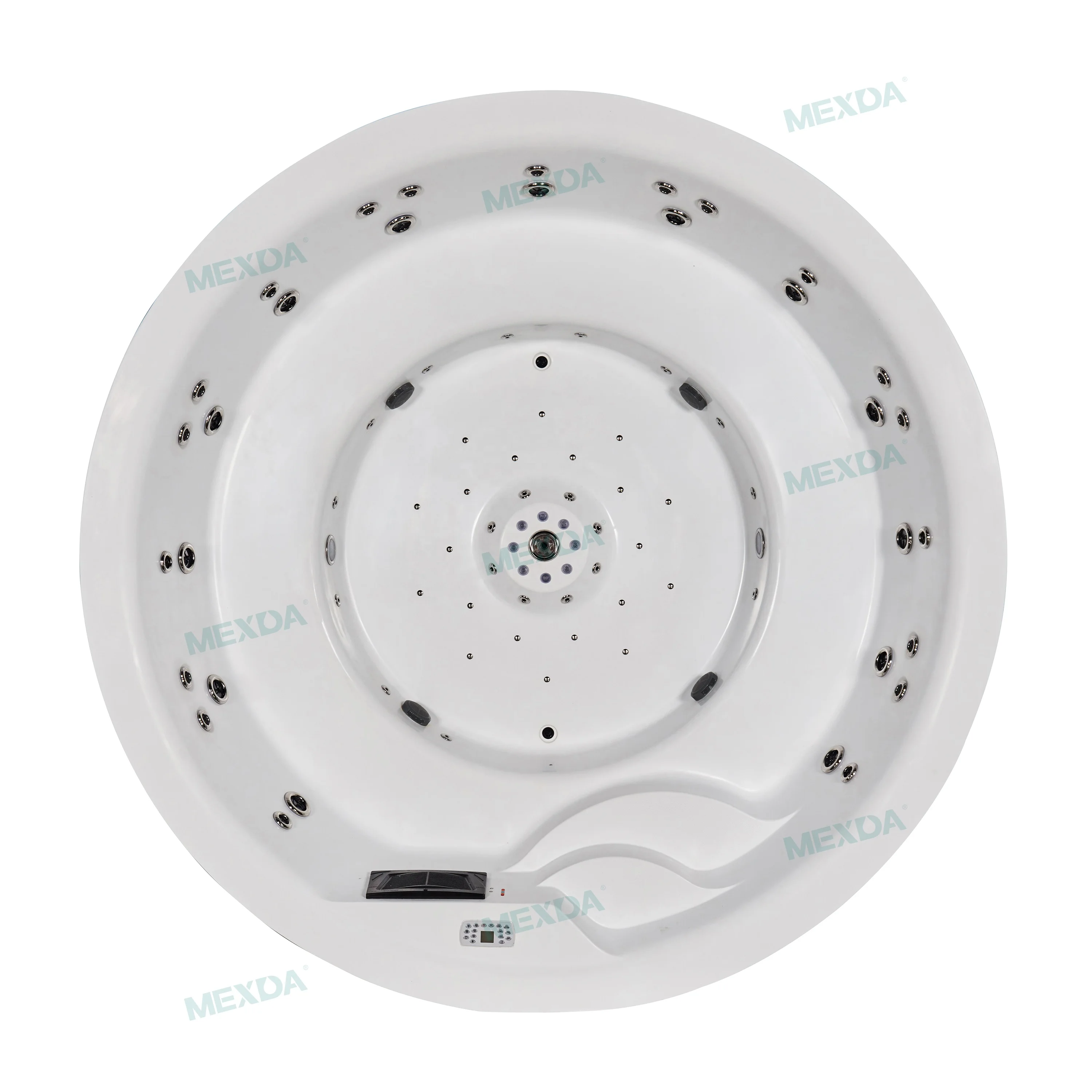 3.5 meter hydro spa round small hot tub with air jet massage WS-P001