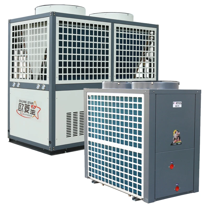 Высокомощный тепловой насос с воздушным источником от кВт до кВт тепловой насос EVI от воздуха к воде