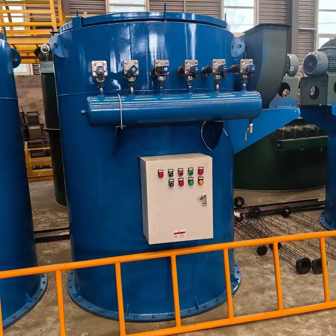 Industrial Cartridge System Cnc Woodworking Laser Cutting Fume Vertical Pulse Jet Type Filter Cartridge Dust Collector