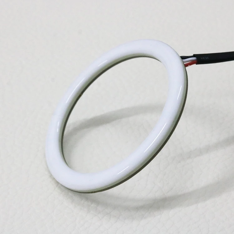 
cotton Led angel eyes waterproof Multi color 80mm 12v led halo rings for universal car 