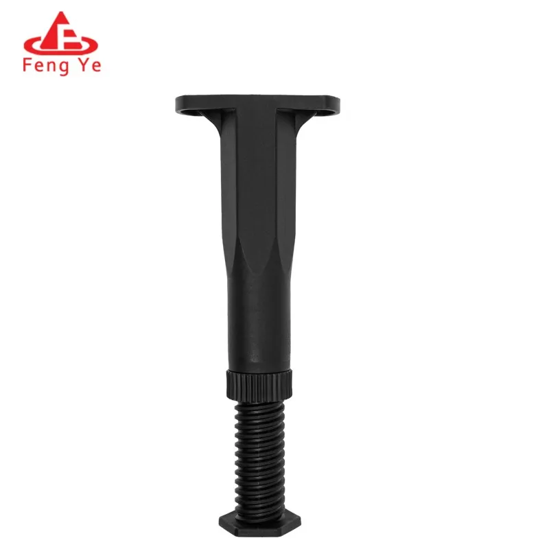 Factory bed support legs Furniture plastic feet Black Feet for Kitchen Cupboard Cabinet furniture Leg