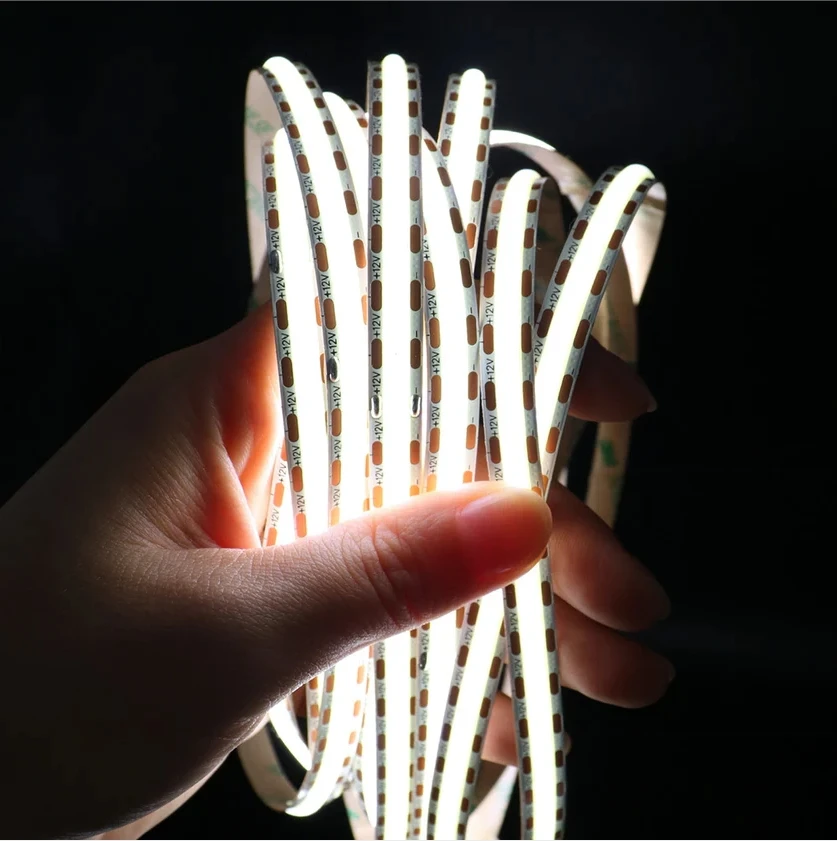 COB Светодиодная лента 300led ce rohs гибкая 2700k 3000k 4000k 6500k 24v 12v tiras luces cob