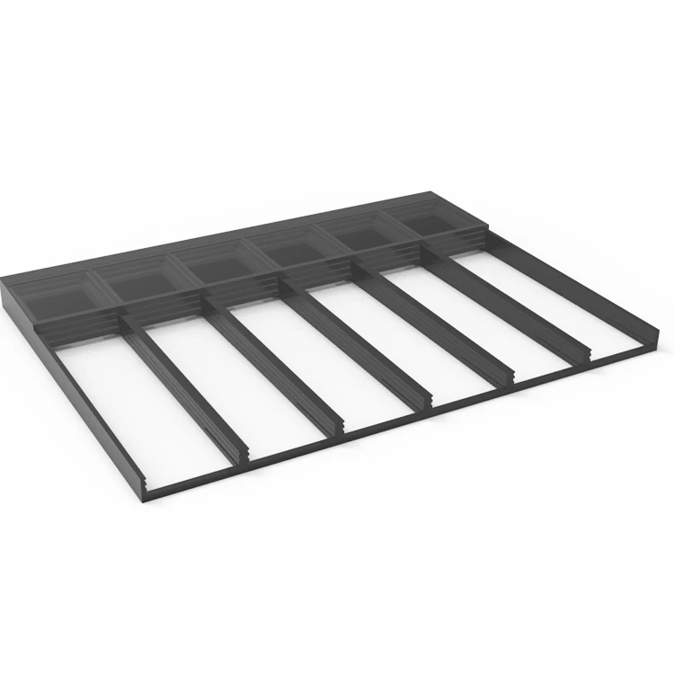 Factory direct sale ventilation Sliding folding roof window for The basement