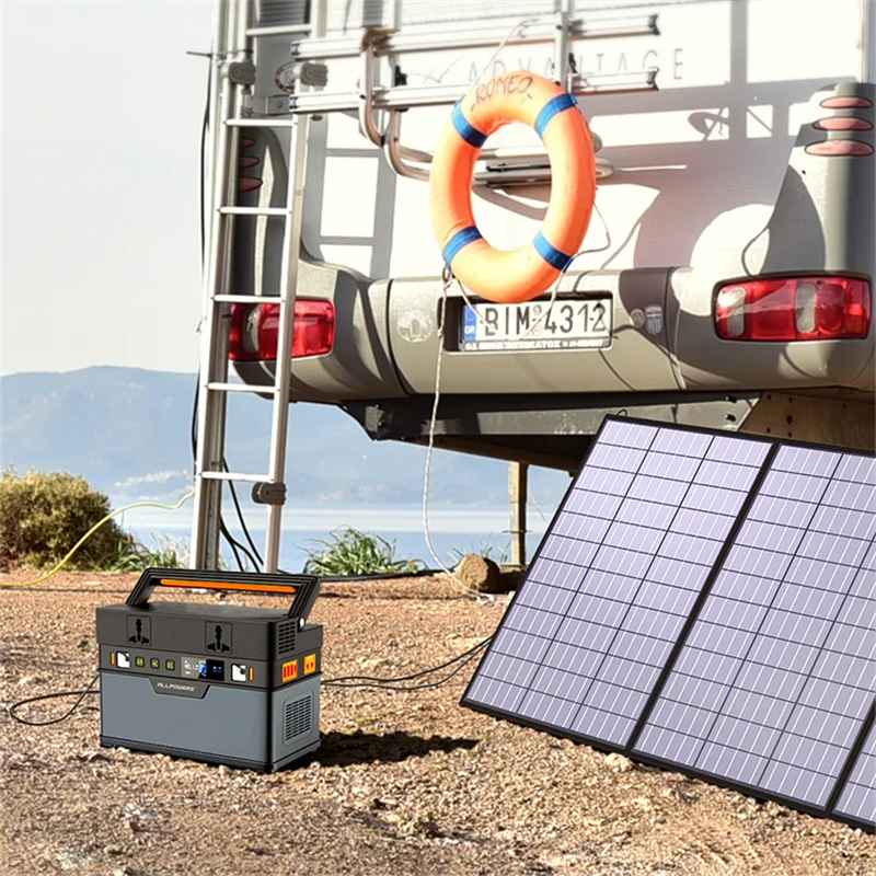 New Arrival Portable Power Station 606wh Power Bank Desktop Public Charging Station Sharing