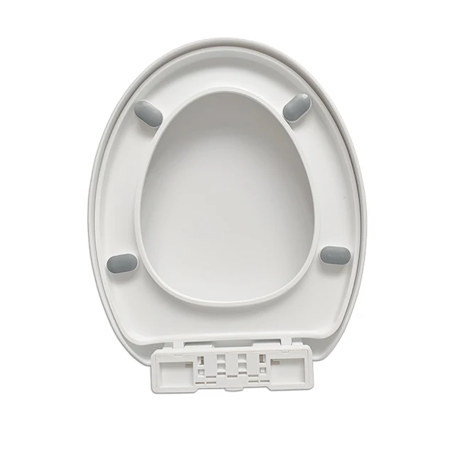 Круговое закрытое сиденье для унитаза, Лифт, переднее стандартное качество, новинка, утолщенное сиденье для унитаза с нагрузкой, белое