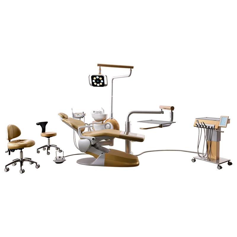 Удобное встраиваемое стоматологическое кресло, портативная стоматологическая установка, цена с мобильной тележкой, производитель стоматологического оборудования с CE ISO