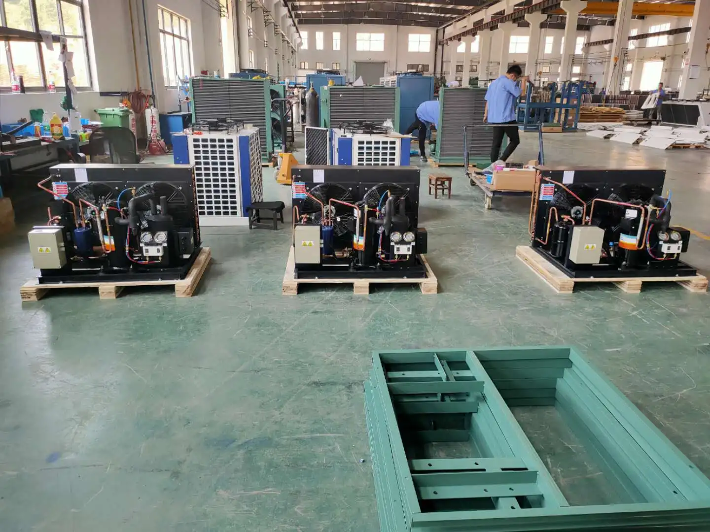 Холодильная установка EMTH factory YM70 4 HP прокручивающийся компрессор конденсаторный блок и испаритель для холодной комнаты