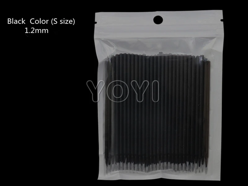 Disposable 100pcs Eyelash Brushes Mini Eyelashes Extension brushes Make Up Tool Applicator Wand Mascara Microbrush Makeup brush