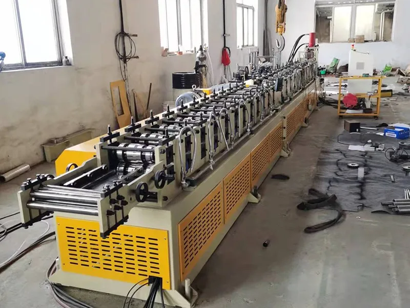 Ordinary Manual Designed High Speed Metal Steel Door Frame and Shutter Guide Roll Forming Making Press Machine in China