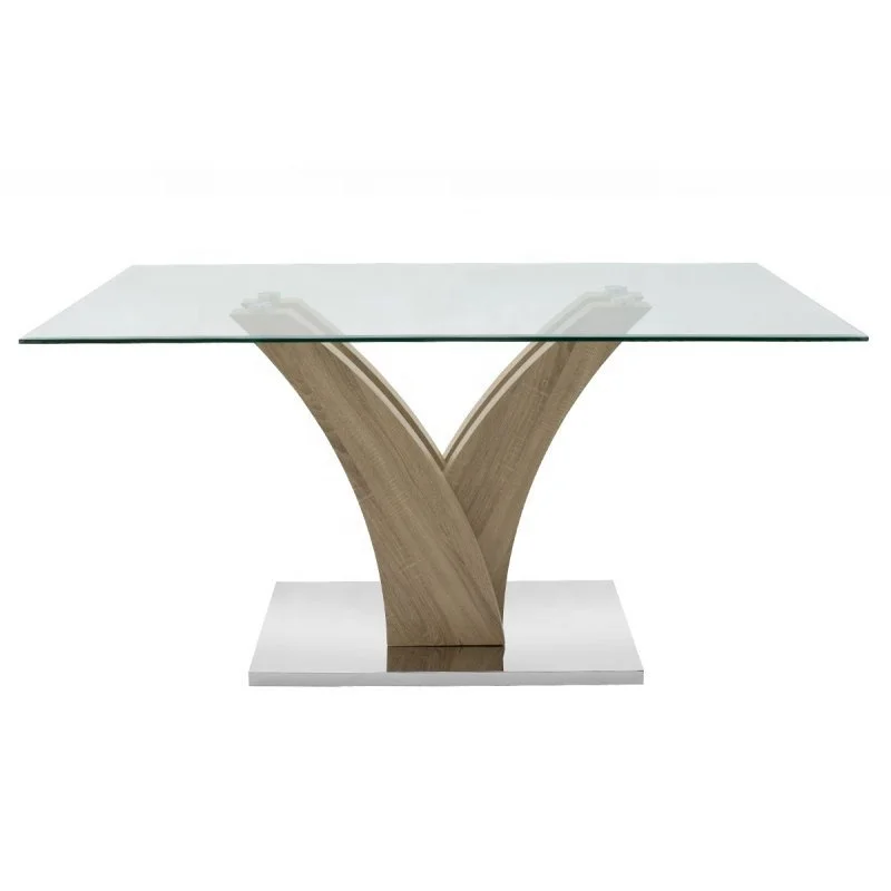 Mesas De Comedor De Cristal Tavolo In Vetro Glass Dining Table