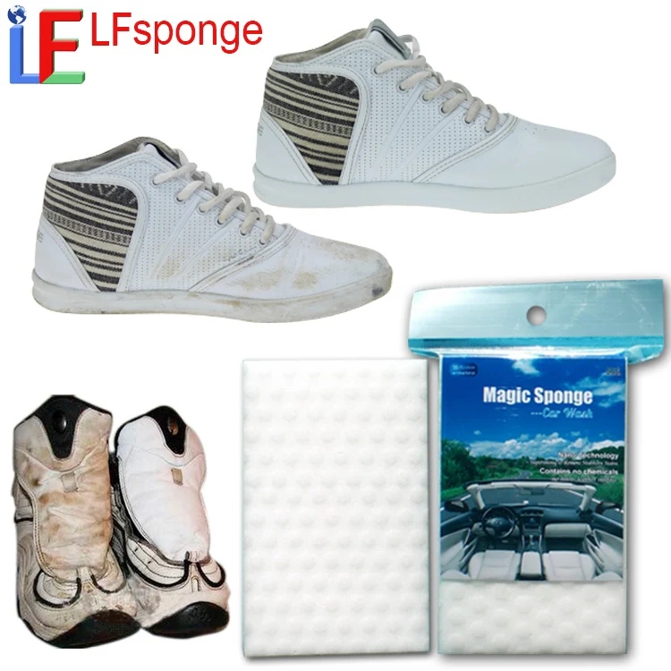 High Effective Sneakers Shoe Cleaning Magic Erasers Sponge Make White Sneakers Shoes White Again Home