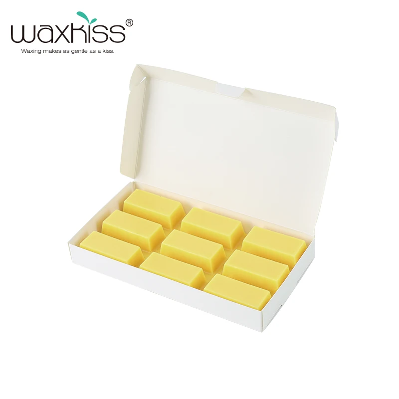 2022 waxkiss новейший кубический депиляционный восковой костюм для домашнего салонного использования Прямая Заводская оптовая цена 500 г