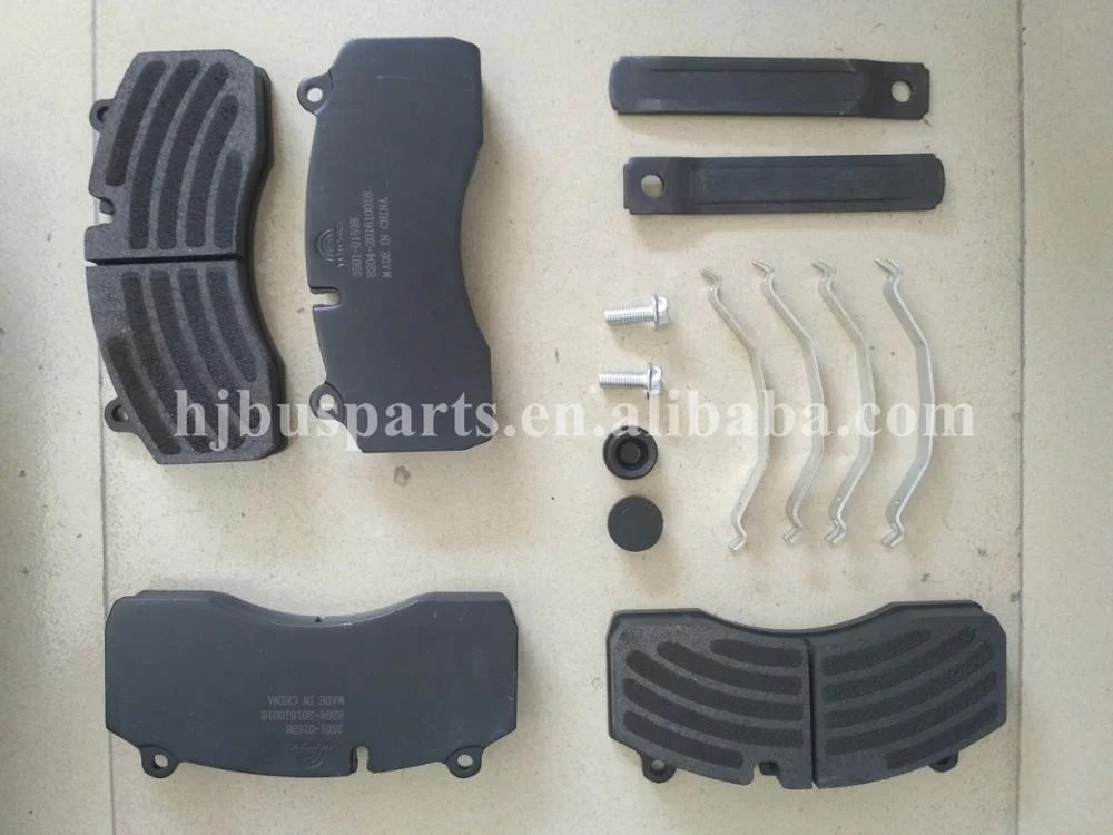 3501-01538 auto disk brake yutong kinglong higer bus brake pad repair kit