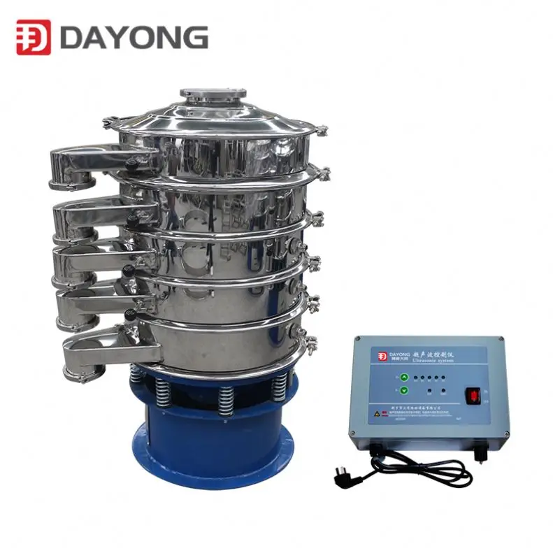 Ultrasonic Vibrating Sieve Screen For Fine Powder
