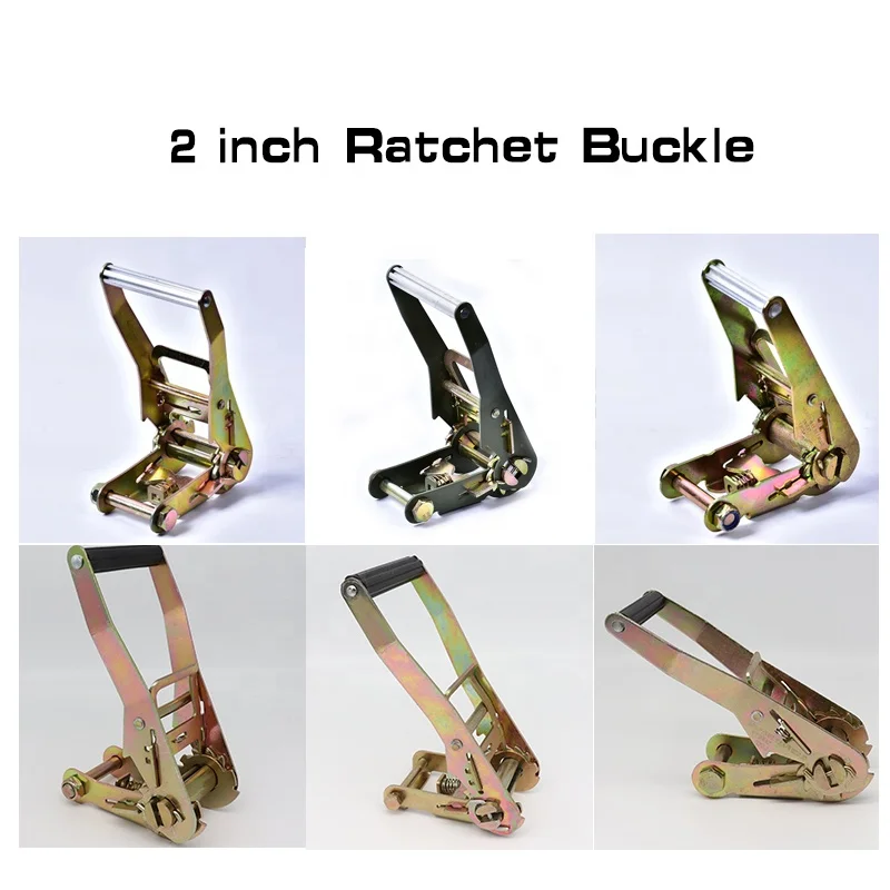 2inch 5T ratchet buckle ratcheting binding buckles with wide standard Aluminum Handle