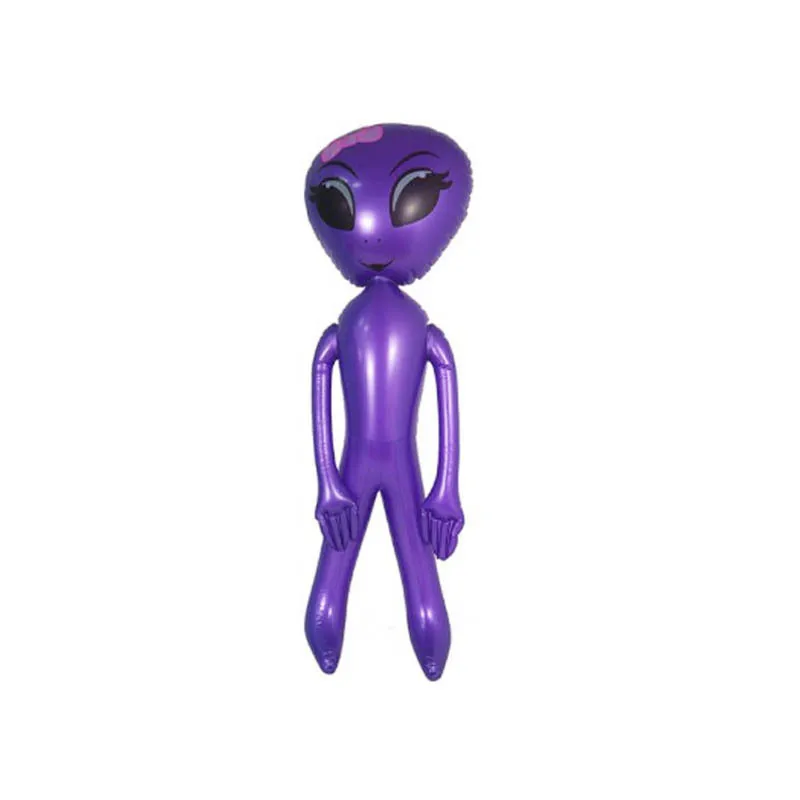 Big Size Eco-friendly PVC Inflatable Green Alien Toys Kids Inflatable Toys for Kids