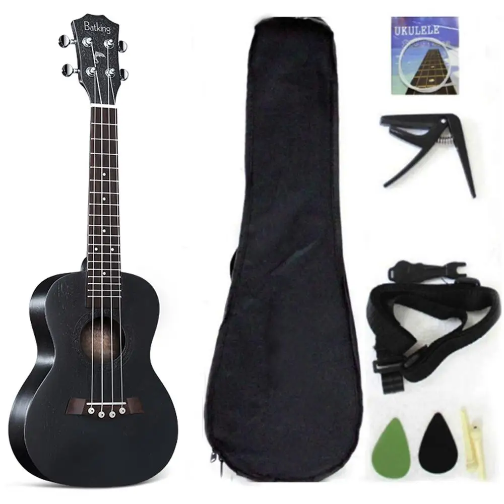 Tenor  Ukulele Solid Top Mahogany 26 Inch With Ukulele Accessories With Gig Bag