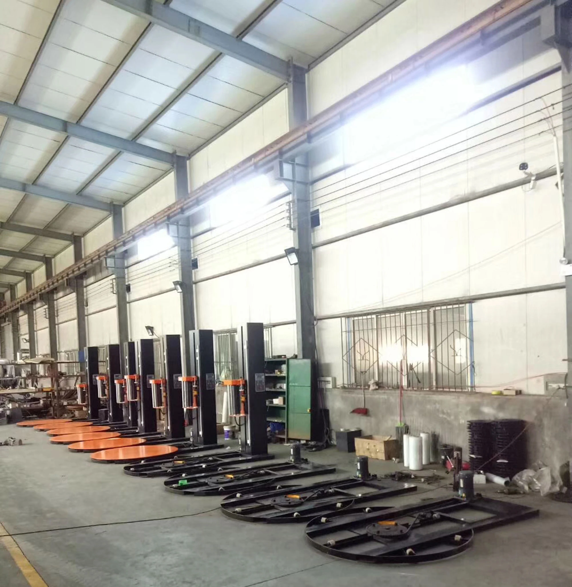 T1650F automatic stretch wrap machine/pallet stretch wrapper machine