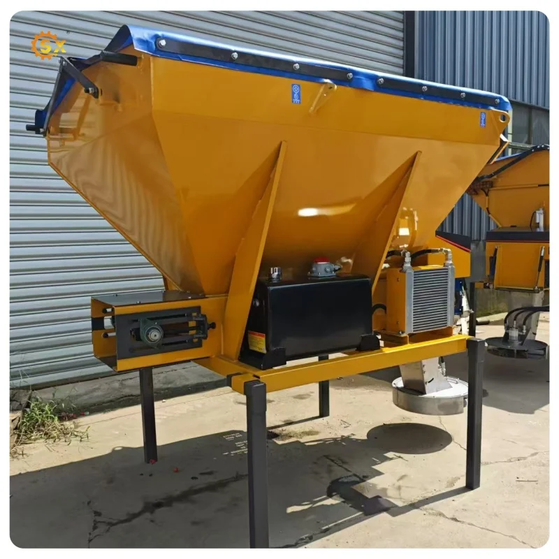 Snow melting spreader Salt spreader Road snow melting machine