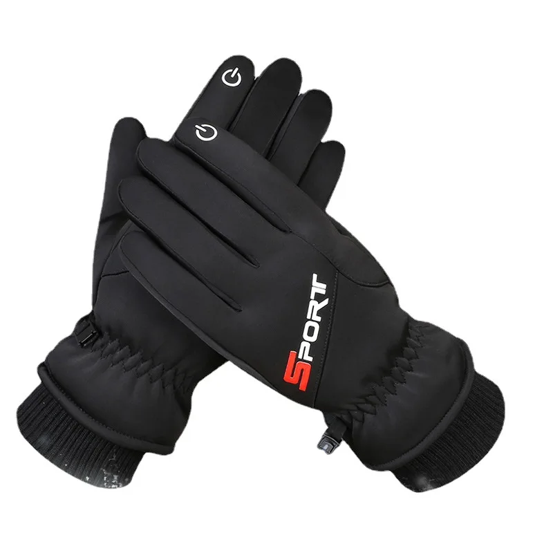 Ski Gloves Winter Warm MenWomen Thick Windproof Waterproof Touch Screen Gloves