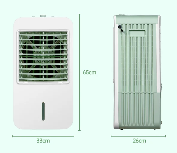 Cool Wind High Quality Portable Air Conditioner Dc Evaporative Cooling Air Cooler With Remote Control Solar Energy Fan