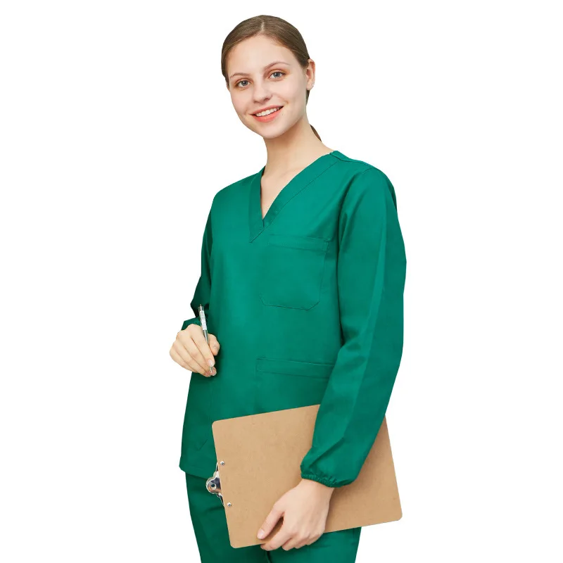 2021 Wholesale Top Quality Nurse Uniform Medical Scrub Spandex Stretch Fashionable Uniforms Scrubs Uniforms