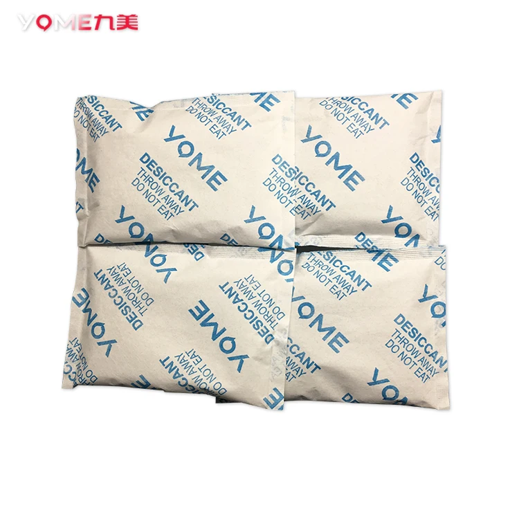 Yome 5-50grams of magnesium chloride desiccant Mg-dry customized  high performance desiccant for Mg-dry moisture absorber bag