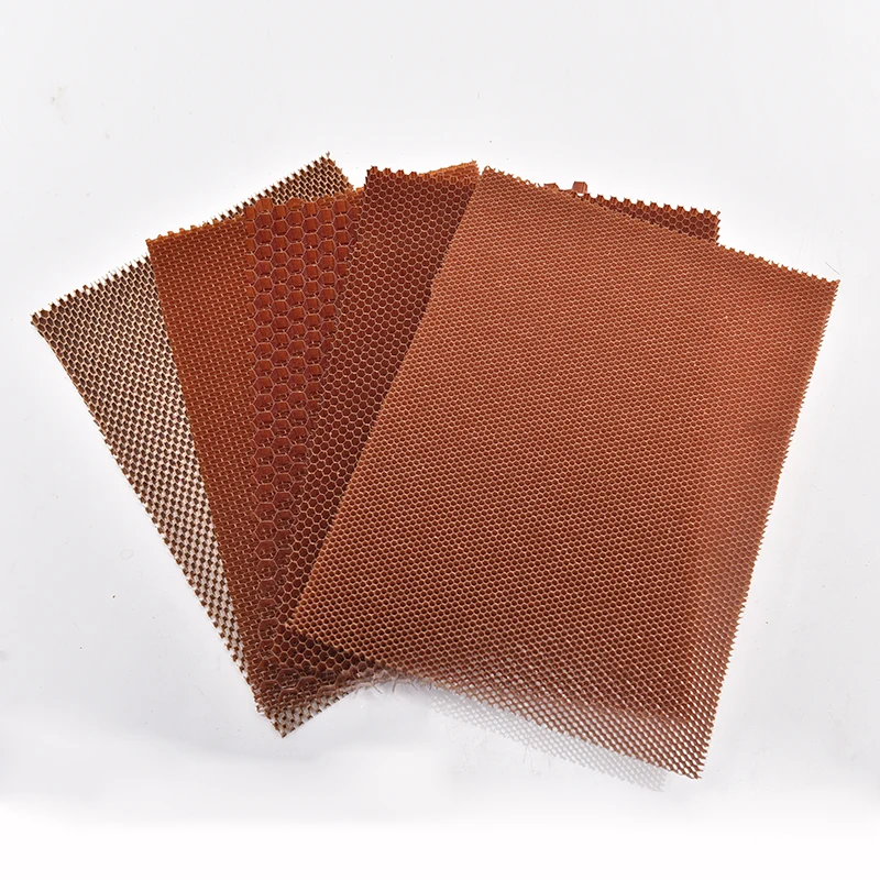 4.8mm Cell 48kg Nomex paper honeycomb core composite material