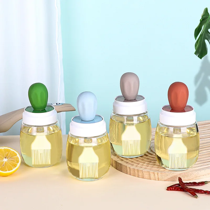 Цилиндрическая утолщенная стеклянная бутылка для масла 350