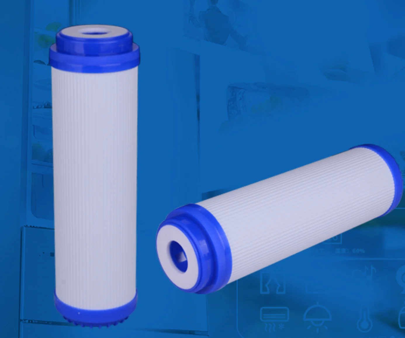 UDF /GAC/CTO Activated Carbon Filter Cartridge For home water drinking system