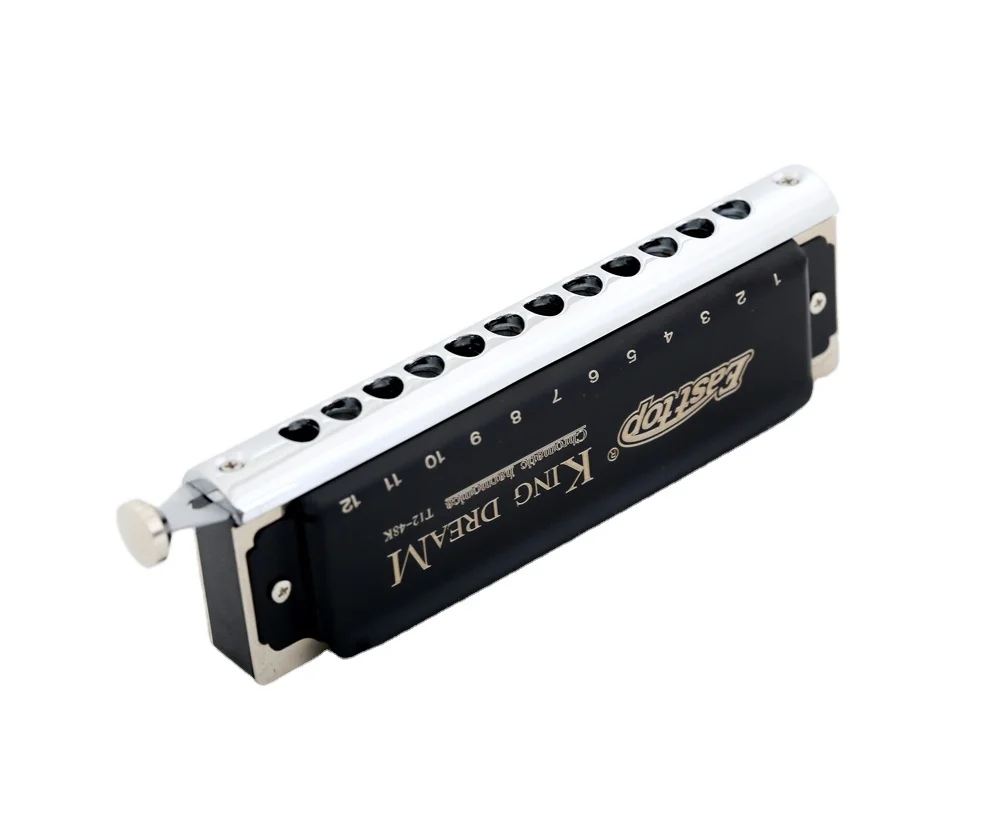 T12-48K key of c, Хроматическая гармоника с 12 отверстиями, Высококачественная гармоника для продажи, лучшая гармоника для начинающих