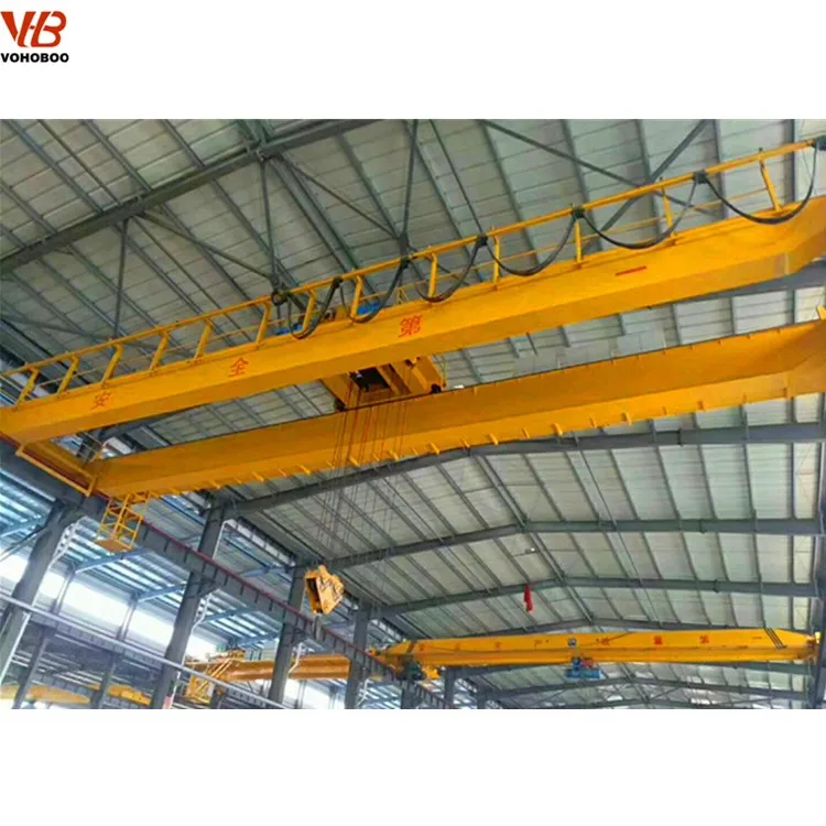 European Type Overhead Crane 1-32 ton Motor Hoist Single Girder Bridge for Workshop Warehouse Material Handling