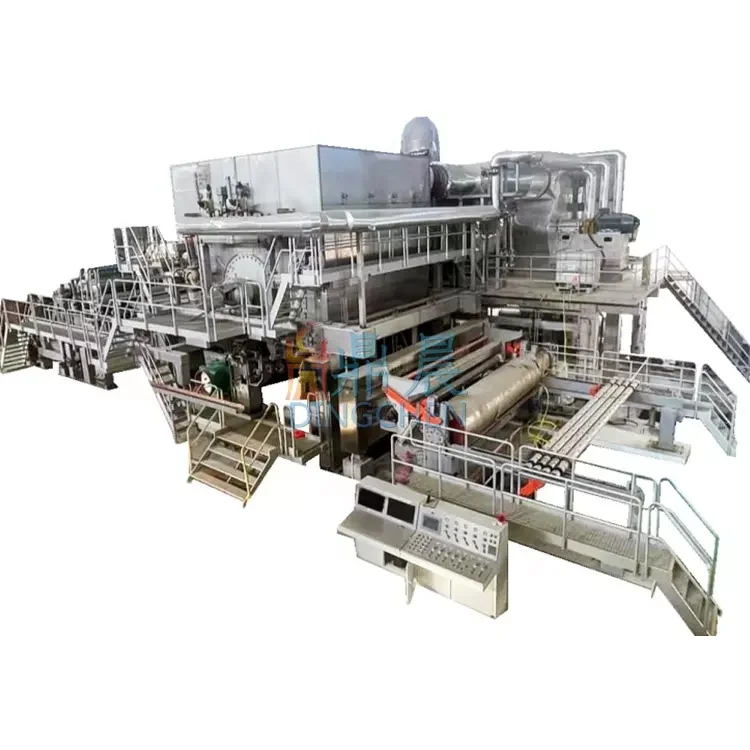 Формовочная машина для производства высококачественной тканевой бумаги с полумесяцем