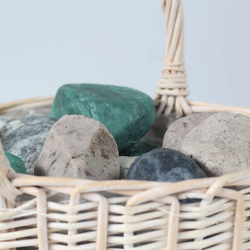 New arrival stone shape high quality gift soap custom package rich foam gentle cleaning creative look handmade soap
