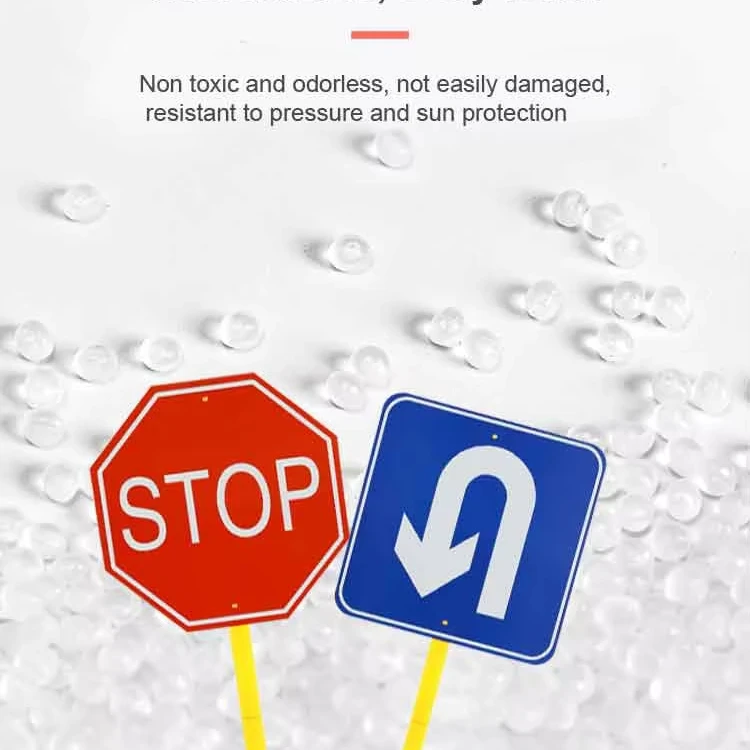 High Quality Unisex Traffic Warning Signs Toys Popular Kindergarten Children Metal Education Preschool Road Signs