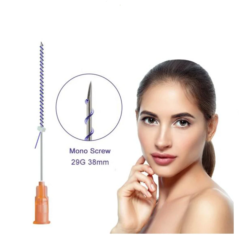 disposable embedding acupuncture pdo needle  pdo thread lift cog