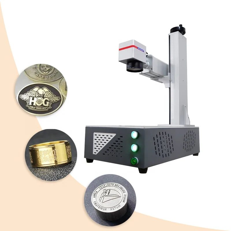 Hot sale fiber laser marking engraving machine for making gold ring bird ring bracelet pendant