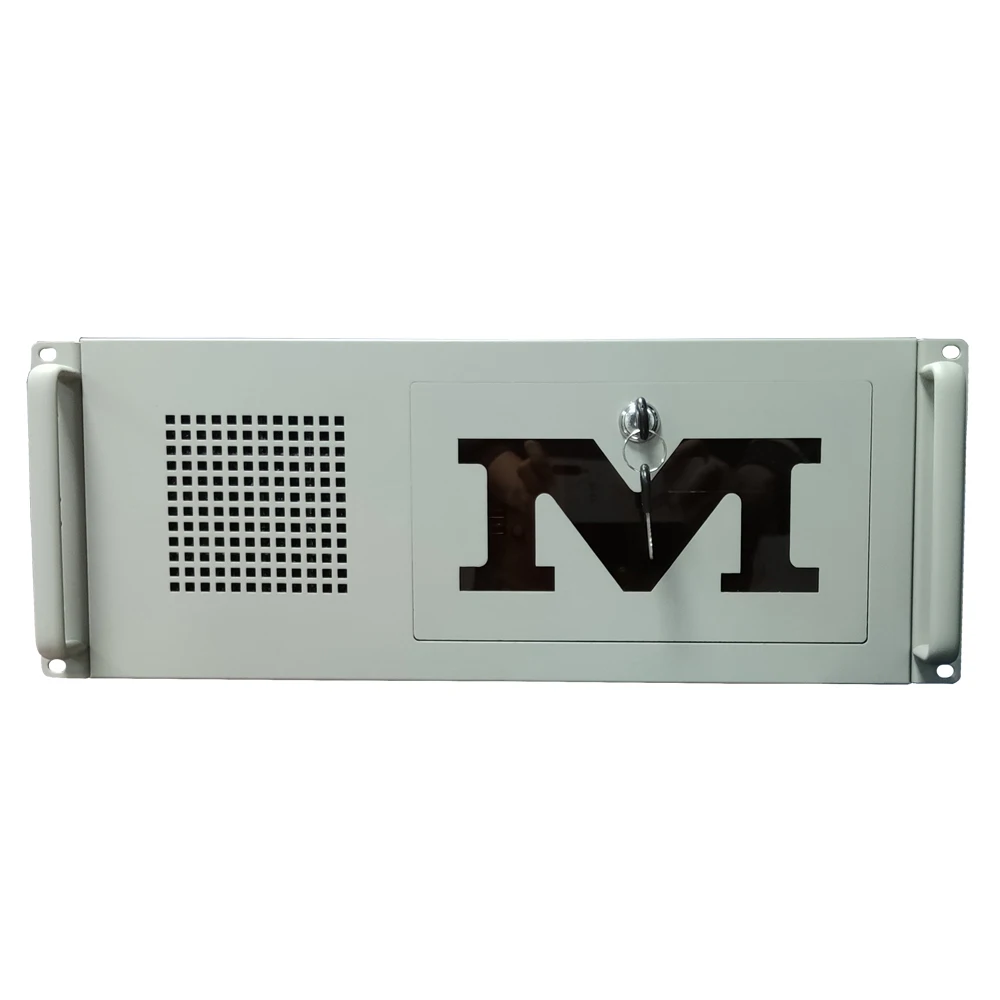 4u 7Bay Rackmount Chassis Industrial Gray Gpu Case Can Be Installed On The Server Racks Cabinets