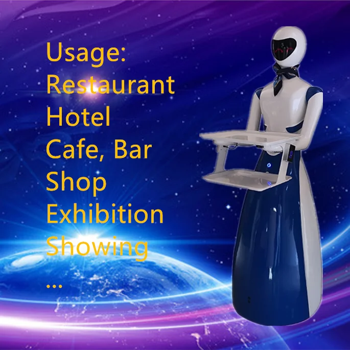 Csjbot Artificial Automatic Robot Waiter Intelligent Humanoid Delivery Food Robot Artificial Intelligence