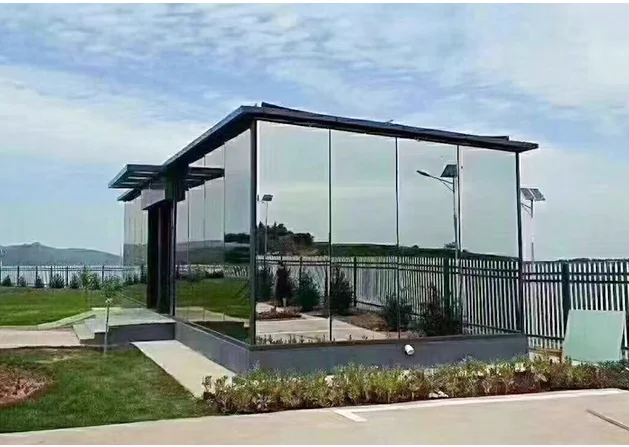 teleprompter glass Two way mirror one way Privacy Half Mirror mirror for building glass decorate