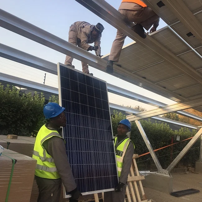  Алюминиевый Навес Монтажная система на Солнечной PV Автомобильный багажник